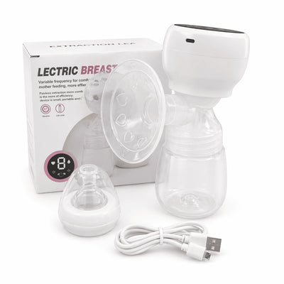 KIT LACTANCIA BIBERÓN,EXTRACTOR Y LIMPIADOR ELÉCTRICO + GRATIS BOLSAS RECOLECTORAS