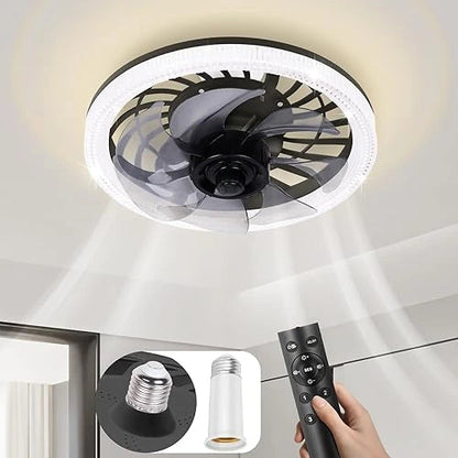 🌬️💡Lámpara Ventilador: Frescura y Estilo en un Solo Producto