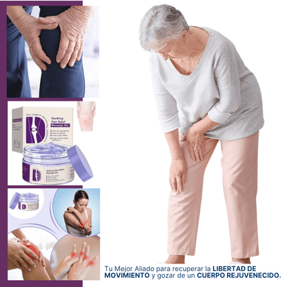 Gel para alivio del dolor articular y muscular
