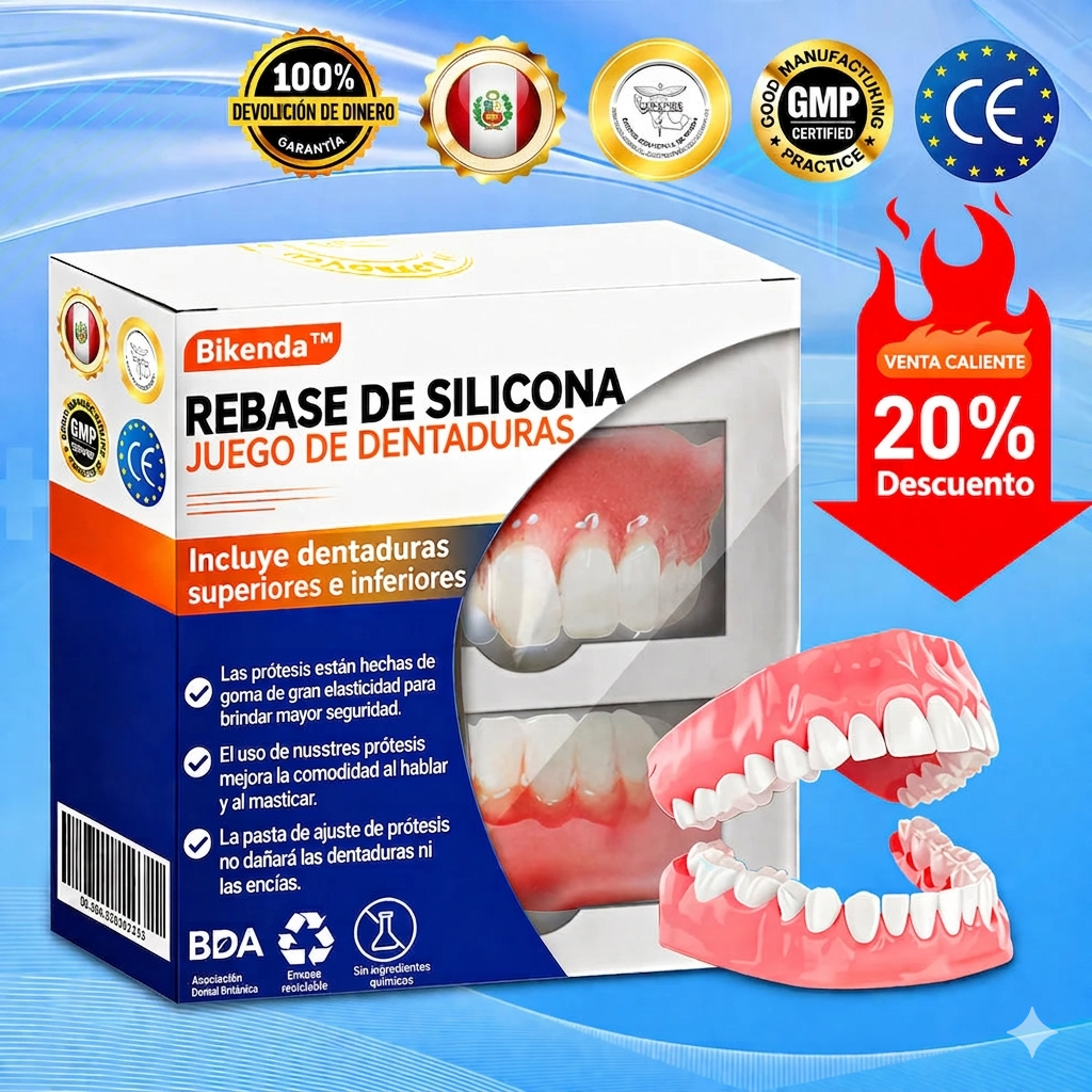 prótesis dental de silicona 😁🦷