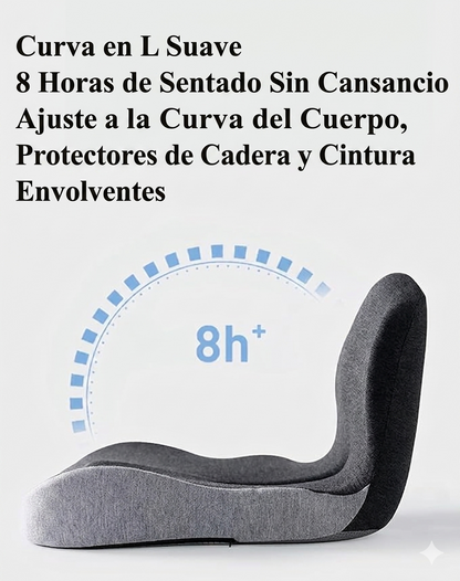 Cojín Ortopédico Premium Cobrevida para Alivio de la Presión en el Coxis, Ciática & Antihemorroides