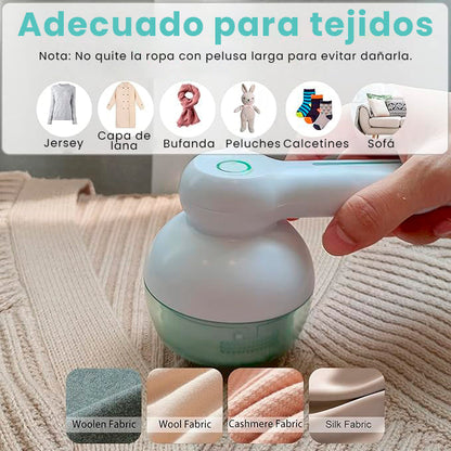 Removedor de Motas y Pelusas Eléctrico (Recargable⚡)
