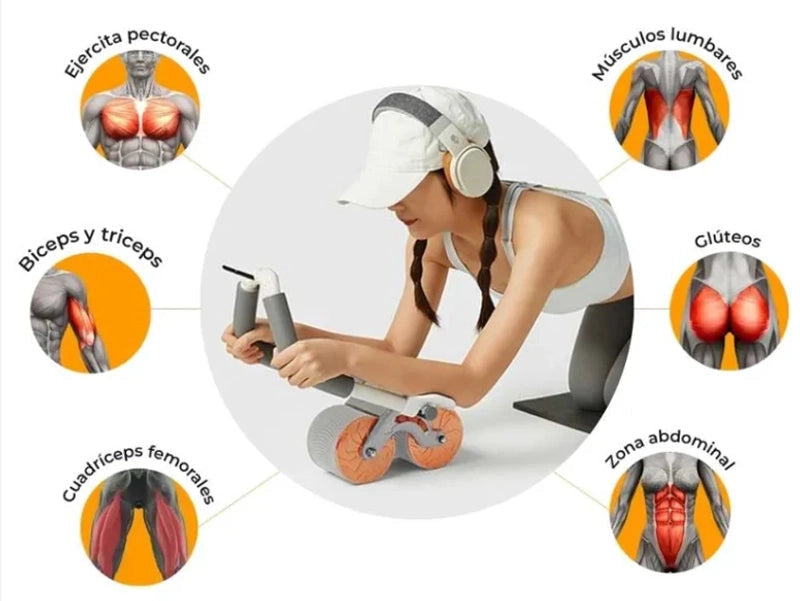 Rueda Abdominal Inteligente – ¡Eleva tu Entrenamiento en Casa!