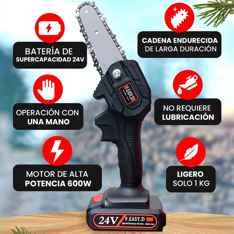 Motosierra Portatil™ 2 Baterias